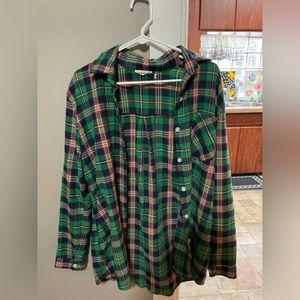 Button Up flannel, size large
